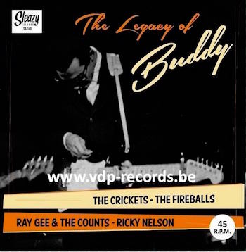 V.A. - The Legacy Of Buddy Holly : Crickets ,Fireballs ..